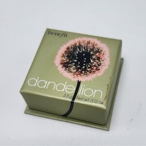 Benefit Dandelion Pink powder blush mini with brush